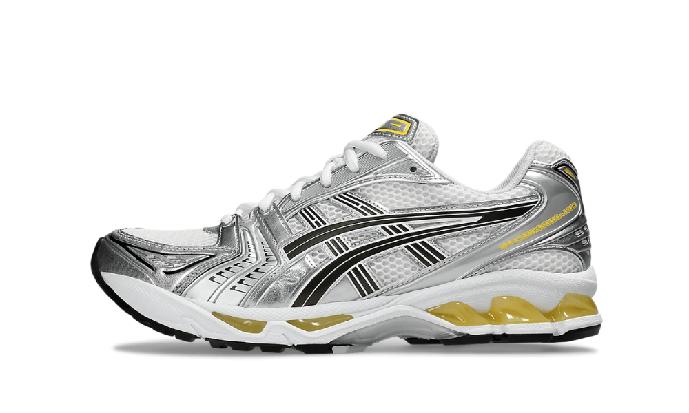 As*ic*s gel-kayano 14 white tai chi yellow As*ic*s gel-kayano 14 white tai chi yellow
