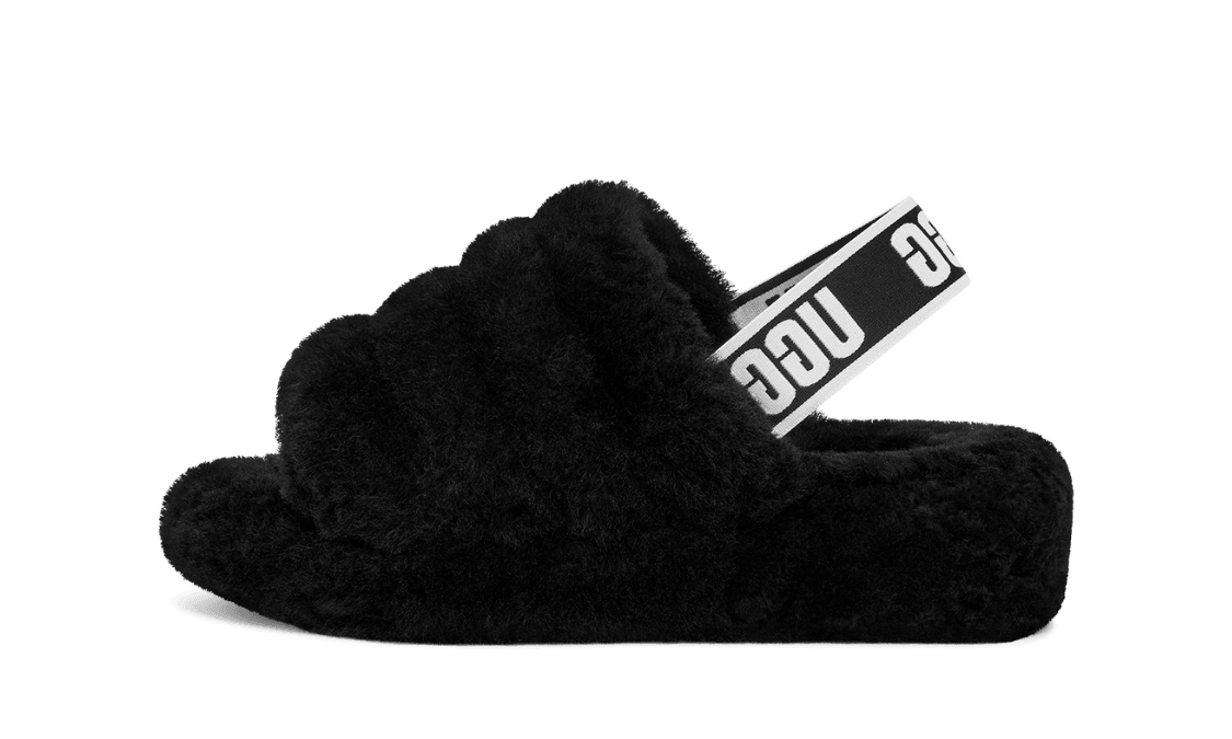 UGG Fluff Yeah Slide Black (Women''s) UGG Fluff Yeah Slide Black (Women''s)