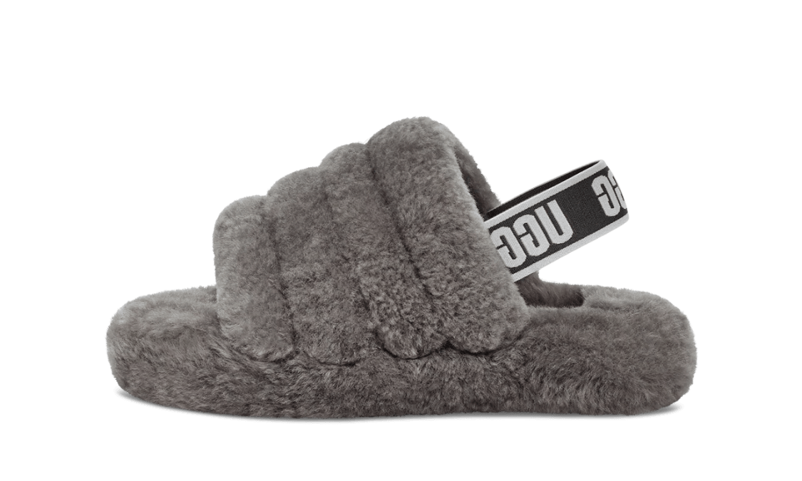 UGG Fluff Yeah Slide Charcoal (Women