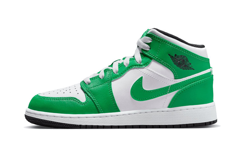 Jordan 1 Mid GS ''Lucky Green'' Jordan 1 Mid GS ''Lucky Green''