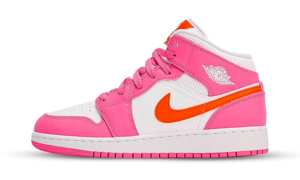 Jordan 1 Mid ''Pinksicle Safety Orange'' Jordan 1 Mid ''Pinksicle Safety Orange''