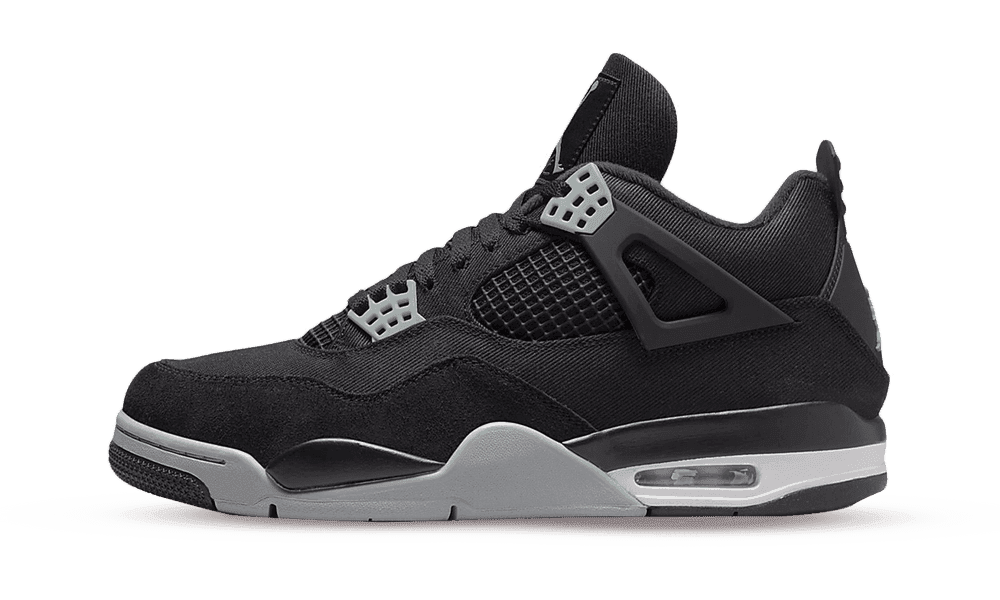 Jordan 4 Retro ''Black Canvas'' (GS) Jordan 4 Retro ''Black Canvas'' (GS)
