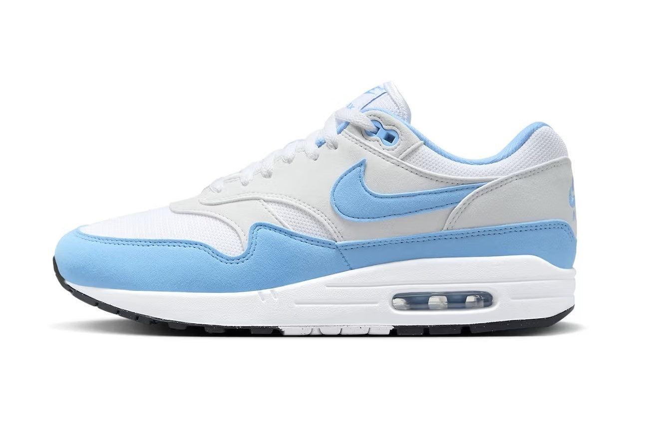 Nike Air Max 1 White University Blue Nike Air Max 1 White University Blue