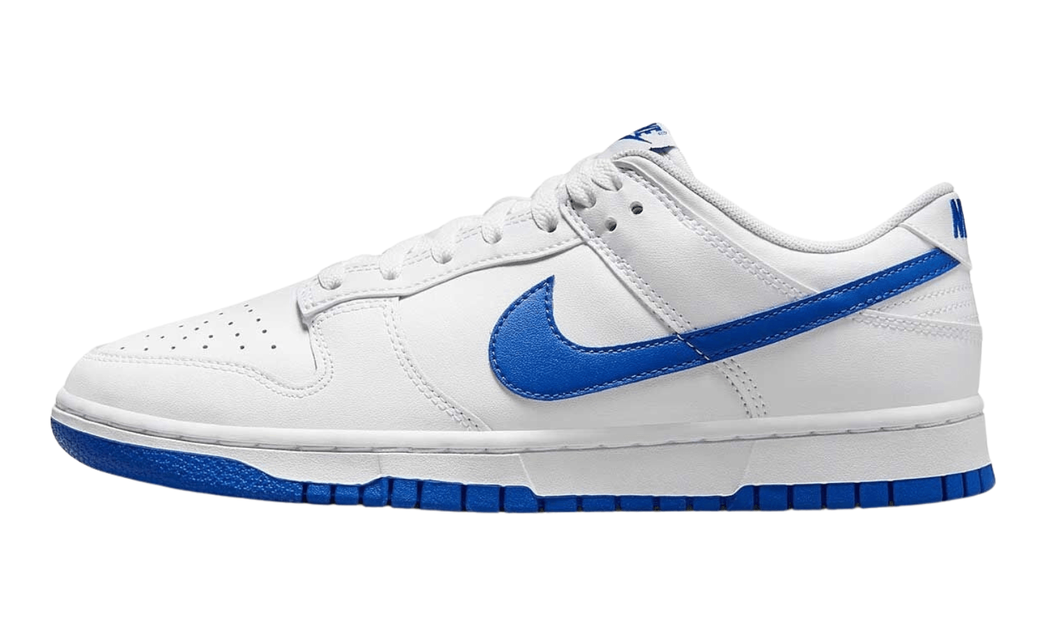 Nike Dunk Low White Hyper Royal Nike Dunk Low White Hyper Royal
